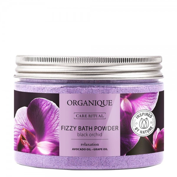 Musujący puder do kąpieli Black Orchid