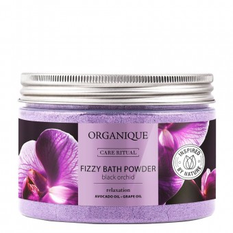 Musujący puder do kąpieli Black Orchid