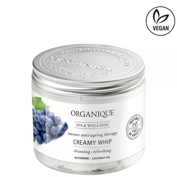 Pianka do mycia ciała Intense Anti-Ageing/Grape