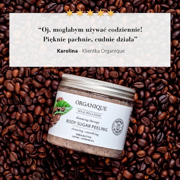 Antycellulitowy peeling cukrowy Slimming Coffee