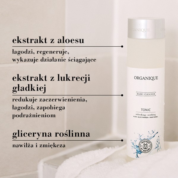 Łagodny tonik do cery wrażliwej Organique