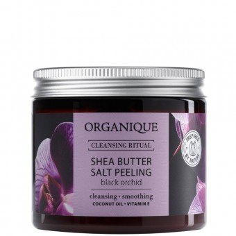 Peeling solny z masłem shea Black Orchid