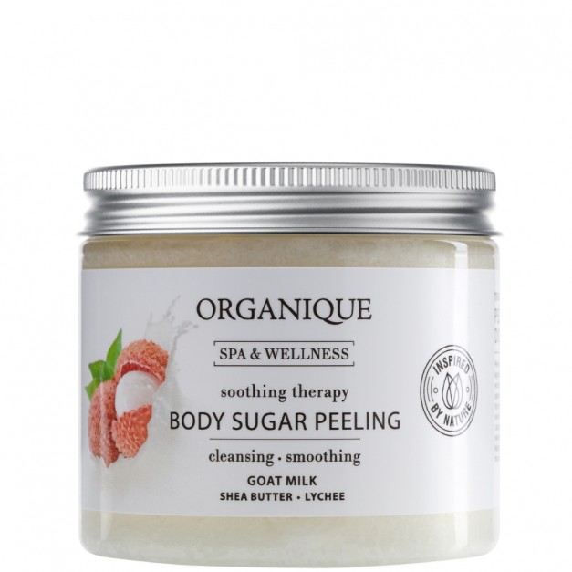 Kojący peeling cukrowy Soothing Goat Milk Opakowanie 200 ml