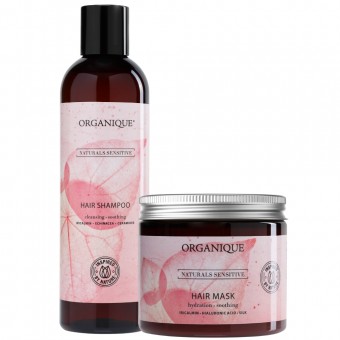 Zestaw do włosów cienkich szampon + maska Naturals Sensitive