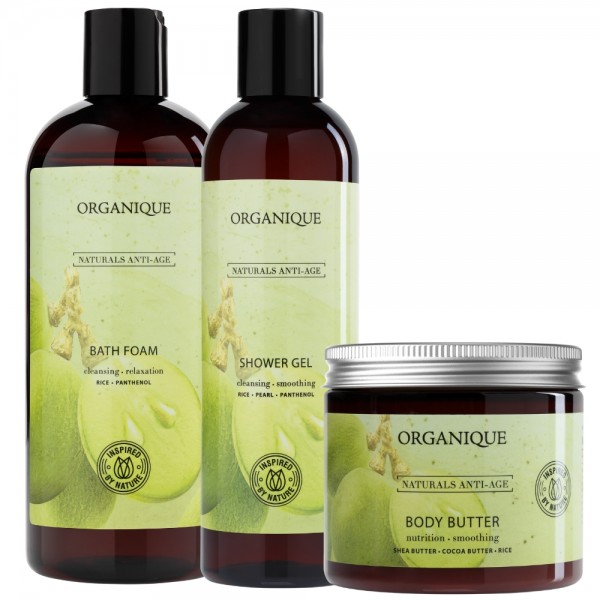Zestaw do pielęgnacji ciała Naturals Anti Age