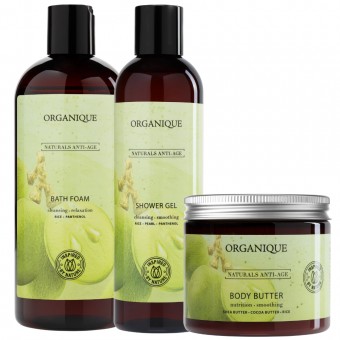 Zestaw do pielęgnacji ciała Naturals Anti Age
