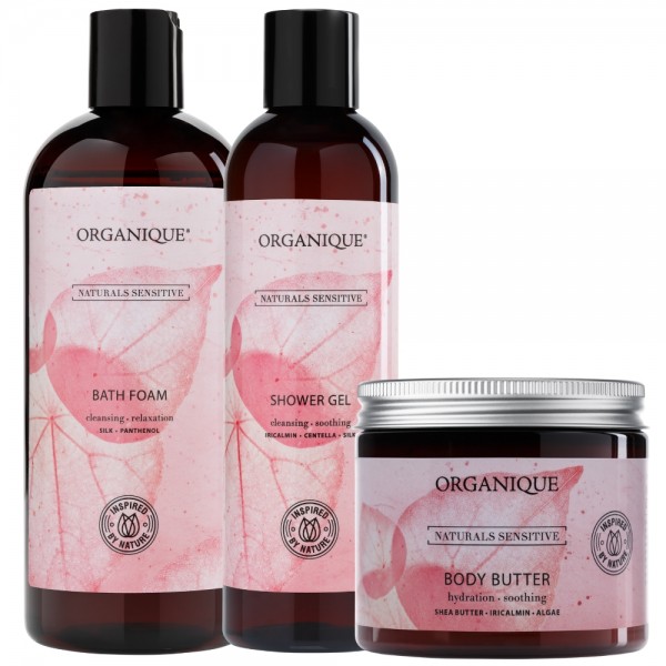 Zestaw do pielęgnacji ciała Naturals Sensitive + GRATIS