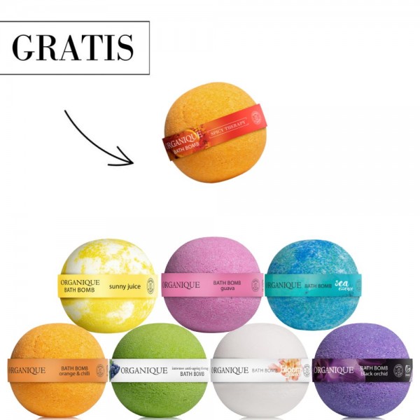 Wszystkie kule do kąpieli Organique + 1 GRATIS