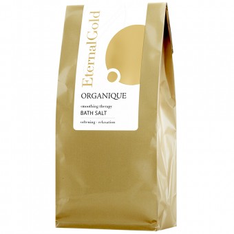 Relaksująca sól do kąpieli Eternal Gold 200g w złotej torebce