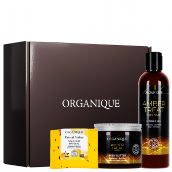 Zestaw prezentowy Bursztynowy