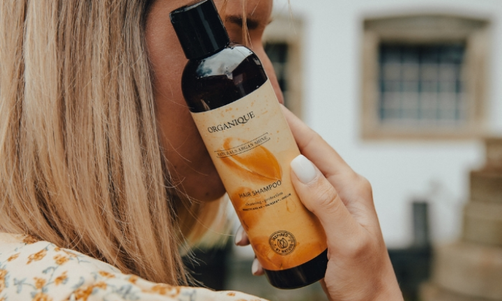 Zestaw do włosów suchych szampon + maska Naturals Argan Shine