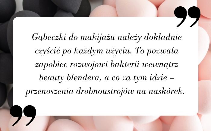 Jak myć beauty blender?