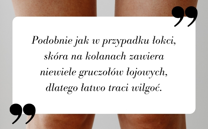 suche łokcie i kolana