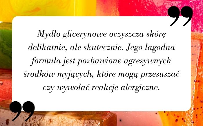 Mydła glicerynowe pięknie pachną