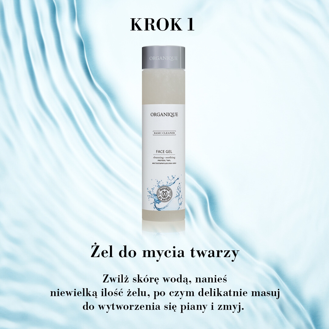 Łagodzący żel do mycia twarzy Basic Cleaner