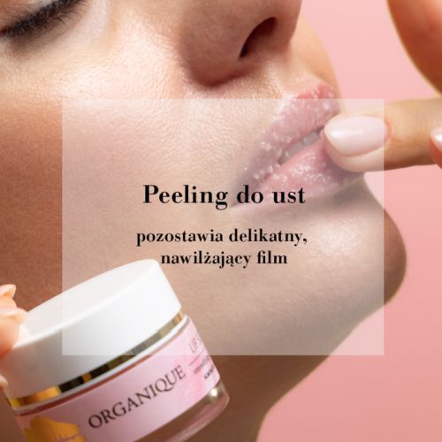 Peeling do ust Lip Care Organique działanie